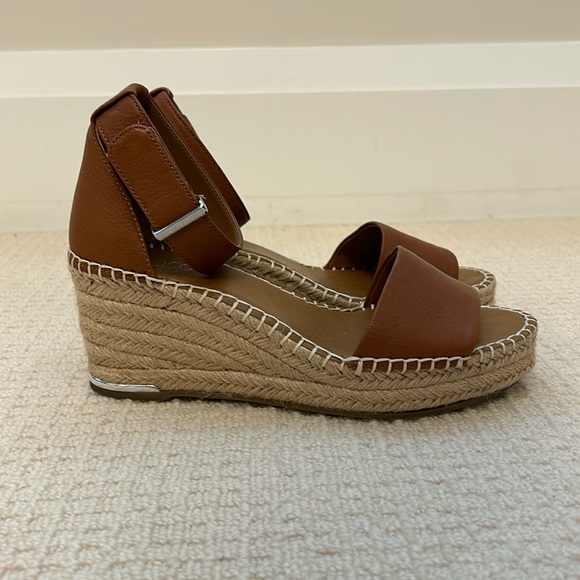 Franco Sarto -Clemens Espadrille Wedge Sandal 8.5 - Picture 2 of 11